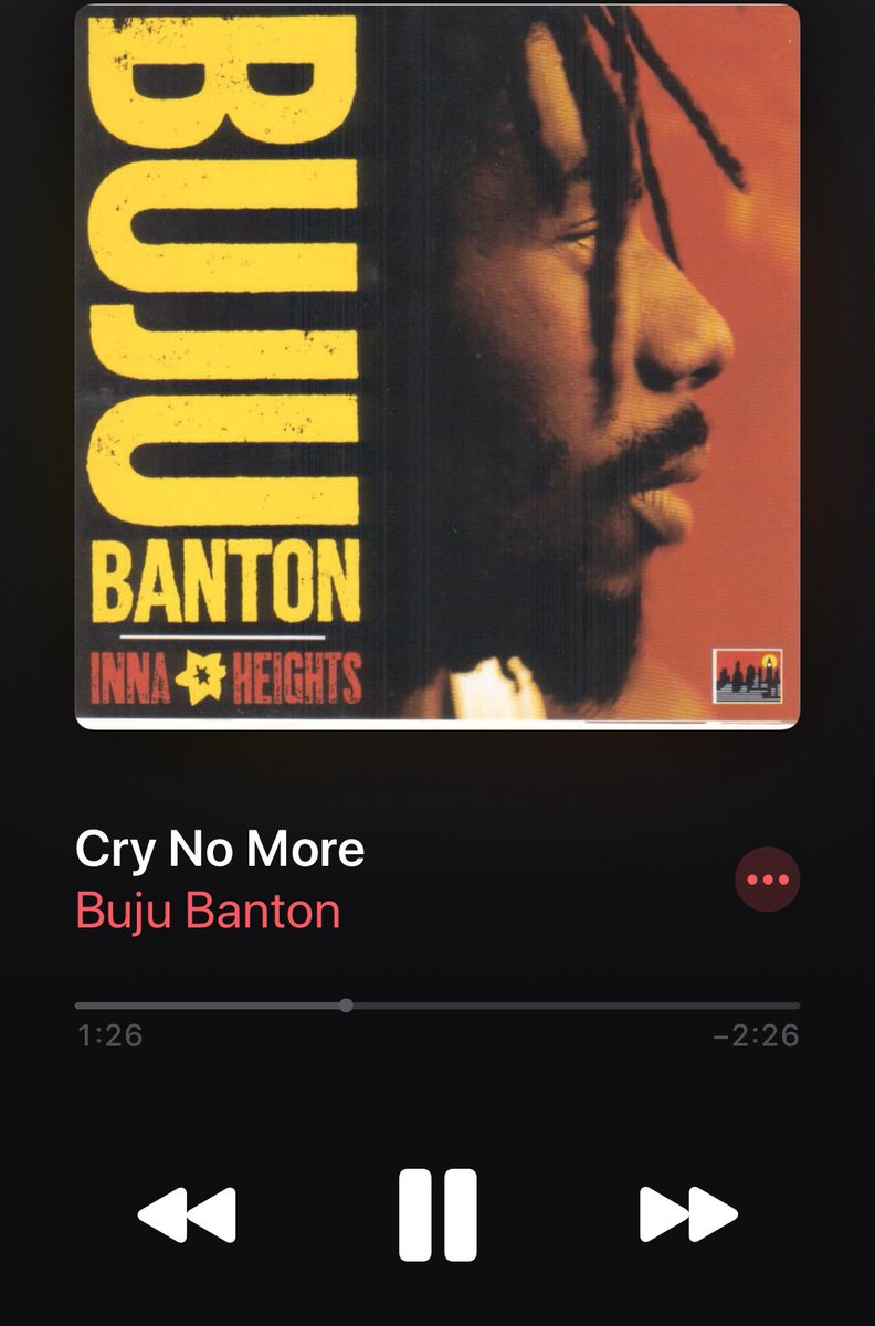 DummettRamon's tweet photo. #WeekendJams Way to end the week and start the weekend. #Buju https://t.co/bPEIu6UhXE