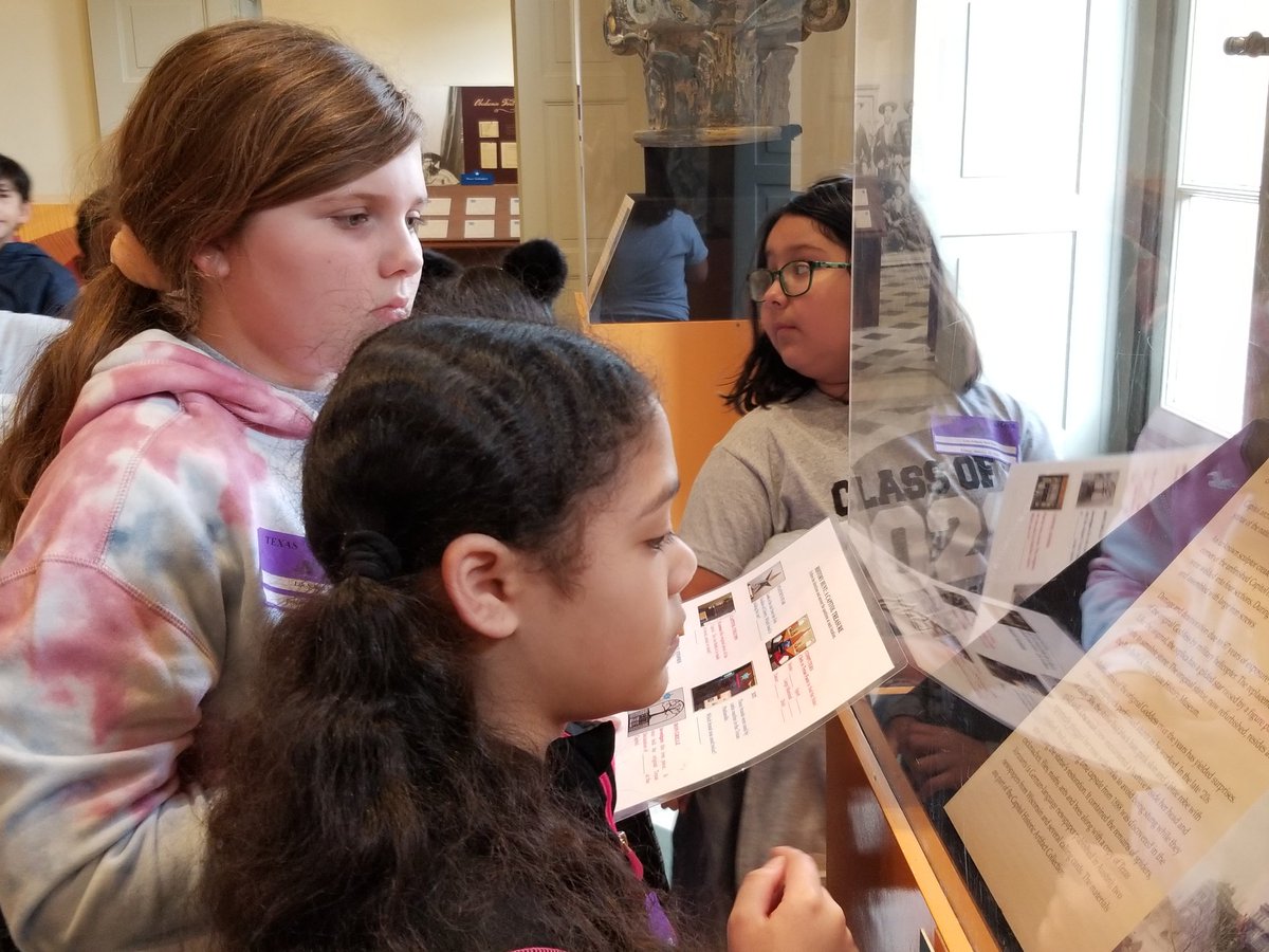 lmathews4th's tweet photo. 4th grade field trip to Austin, Tx. We did a scavenger hunt at the Visitor's Center. We toured the Capitol. Finally, we explored the Bullock Museum. BEST TRIP EVER! #positivelyLIFE #lsmustangs https://t.co/oshzLbcKgB