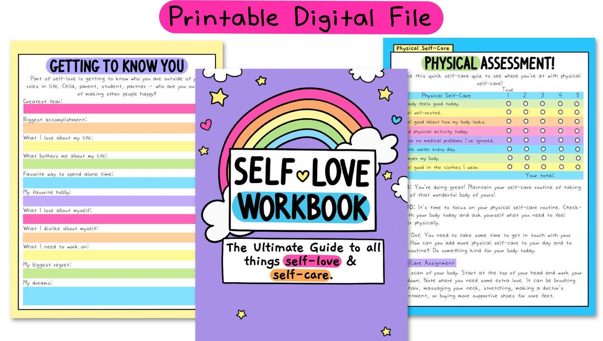 soapdeli's tweet photo. I love this #selflove workbook from Blessing Manifesting! This printable 100-page workbook is all about loving yourself and practicing #selfcare. It's your complete guide to developing a self-care routine that meets your needs in the New Year. #etsypartner https://t.co/f5VAxSJSA7 https://t.co/KxCHo67ce2