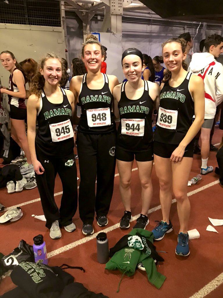 Ramapo Track (@ramapotrack) on Twitter photo Girls 4x400 of Lander, Anzaldo, Samarro, Vernieri run 4:07.05 for 2nd place at Yale Invitational 🥈🥈🥈🥈 #PoPride #BenStrong <a href="/RamapoAthletics/">Ramapo Athletics</a> <a href="/northNJtrack/">Paul Schwartz Stands With Israel & Ukraine 🇺🇲</a> <a href="/NJScom/">NorthJerseySports</a> <a href="/BigNorthConBNC/">@BigNorthConference</a> <a href="/njmilesplit/">MileSplit New Jersey</a> <a href="/lambo2126/">Jim Lambert</a> <a href="/VarsityAces/">Varsity Aces</a> Girls 4x400 of Lander, Anzaldo, Samarro, Vernieri run 4:07.05 for 2nd place at Yale Invitational 🥈🥈🥈🥈 #PoPride #BenStrong <a href="/RamapoAthletics/">Ramapo Athletics</a> <a href="/northNJtrack/">Paul Schwartz Stands With Israel & Ukraine 🇺🇲</a> <a href="/NJScom/">NorthJerseySports</a> <a href="/BigNorthConBNC/">@BigNorthConference</a> <a href="/njmilesplit/">MileSplit New Jersey</a> <a href="/lambo2126/">Jim Lambert</a> <a href="/VarsityAces/">Varsity Aces</a>
