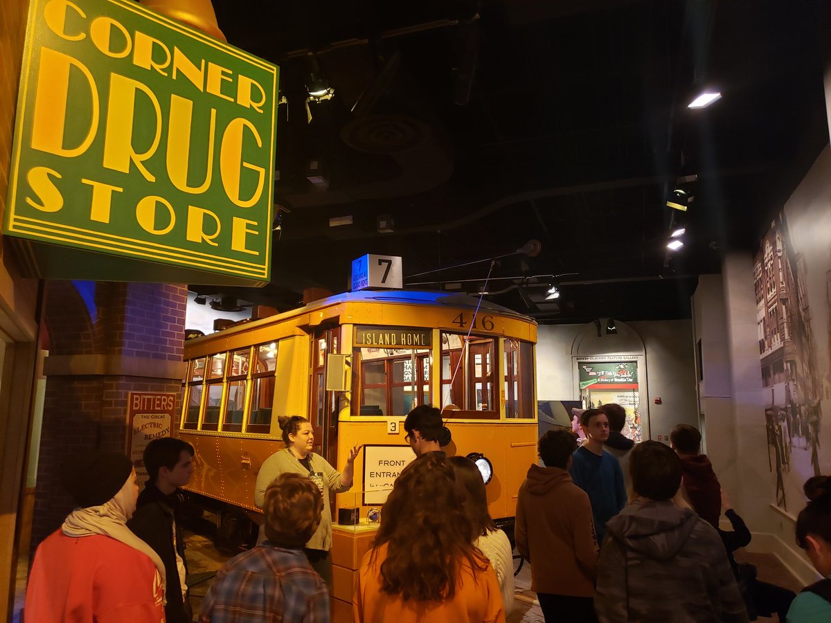 DAGriffinUT's tweet photo. Thoroughly enjoyed spending time with @MsAlexisHall's Freshman World History class at the @eastTNhistory Museum. Thankful for the great work they do with our students @LNSTEMAC @KnoxSocStudies https://t.co/AJ4QPNx0Lp