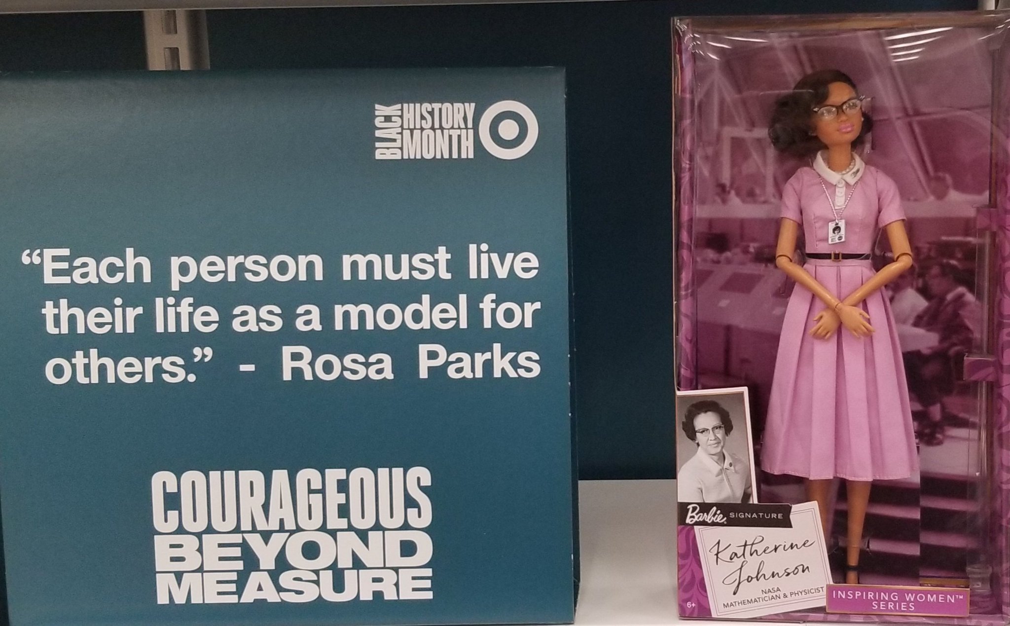 katherine johnson barbie target