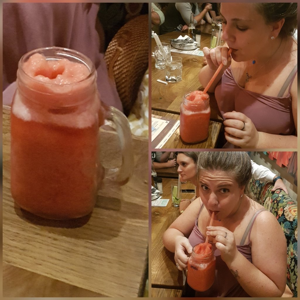 Yay for being able to actually enjoy a cheeky crushed virgin raspberry margarita &amp; pain free at that too!! Thanks @Sensodyne_SA for taking care of these fragile teeth of mine! I dare yous to take on the challenge🙌#SensodyneChallenge #DualRelief #Ad #adultslushie