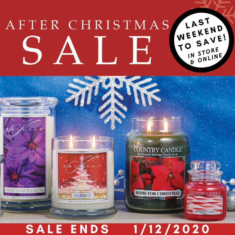 KringleCandle's tweet photo. Check out Kringle Candle's After Christmas Sale before Sunday the 12th to get savings up to 75% off select fragrances online at https://t.co/fQeeHolfgQ and in store. Discover even more discounts on holiday decor and assorted general merchandise!

#mykringle #kringlecandle https://t.co/R6KnLTgUuA