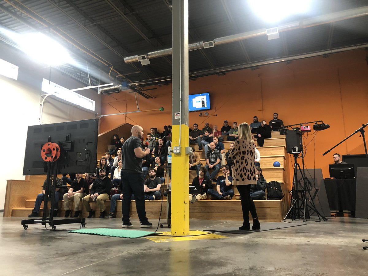 Today at Lightning Talks ⚡, we had a special visit from <a href="/GarageByAviture/">Garage by Aviture</a> alum, <a href="/lifeloop/">bullet ritz</a>! Thanks to Amy and Phil for coming by to tell us about what the team has been up to and to give us the scoop abouwhat's in store for 2020. It was so fun to have you back!
