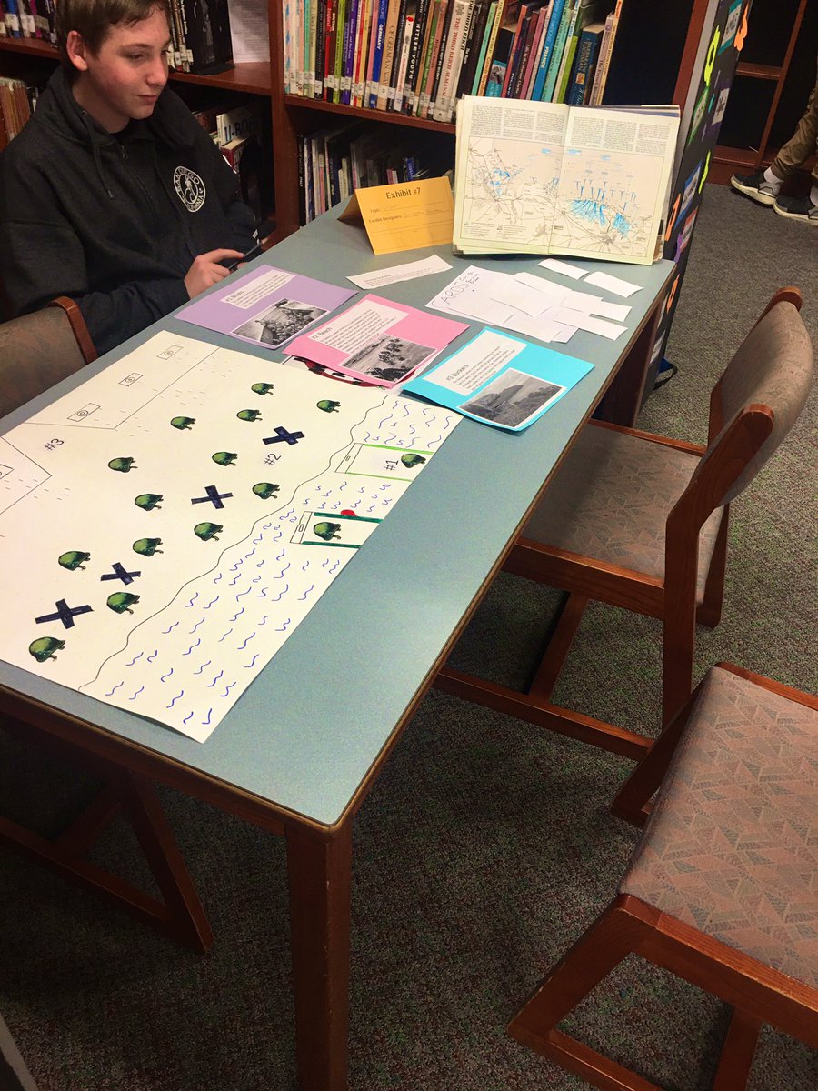 CJHS_PBL's tweet photo. Didn’t get pics of them all...wish we would’ve recorded these presentations, these kids showed up today! WWII Projects, design what you want, how you want...lots of pride and creativity. Every kid deserves to learn how they learn. #PBLPROUD https://t.co/8EFh3qtzm0