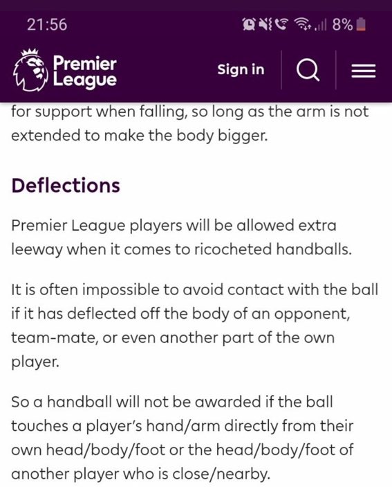 WHUFC_News's tweet photo. The official rule on PL site states that handball is NOT given if it ‘touches a player’s arm from another player that is nearby’

That is exactly what fucking happened. Even wirh VAR in place these incompetent, useless, overpaid, braindead referees cannot make the right call https://t.co/h4S7JaQ90l