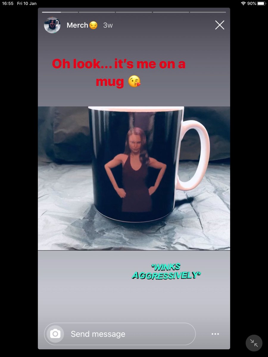 VivikaWidow's tweet photo. Youβll struggle to find a tastier cuppa πβοΈ
*winks aggressively*
Thanks to @OnTheMerch for such a terrific range.
Thanks to @KnockKnockNight for letting folks know the Boss Lady is still ... well Boss ππ»
#authormerch #shamelessselfpromotion https://t.co/aVbrdRvitf