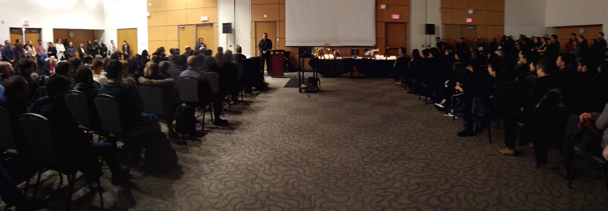 McMaster community is devastated for the loss of two of its most brilliant young talents in the Ukrainian plane crash. Members are coming together <a href="/McMasterU/">McMaster University</a> to remember them.