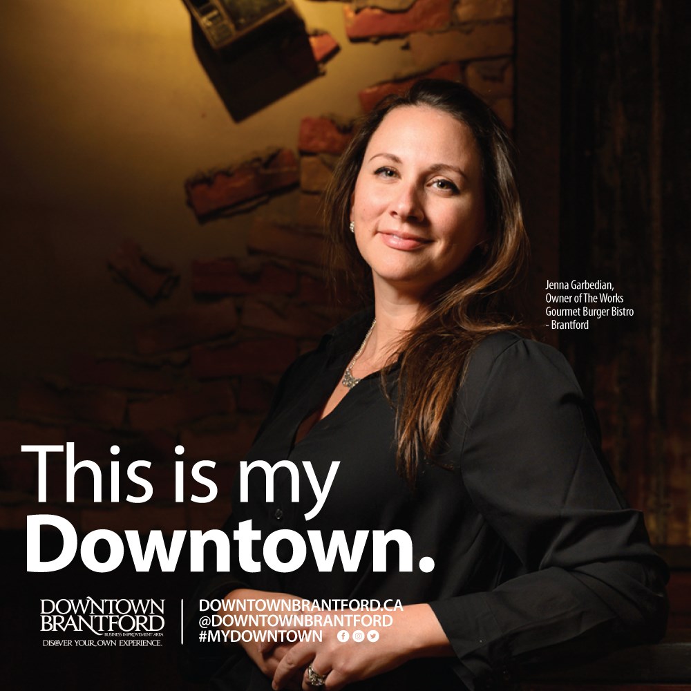 This is My Downtown.

Jenna Garbedian, Owner of <a href="/WORKSBURGER/">THE WORKS Craft Burgers & Beer</a> #DowntownBrantford. 🍔

Have you read her story in the latest edition of <a href="/BScenePaper/">B Scene</a>?