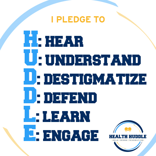 GoldCrownCO's tweet photo. Have you heard about our Health Huddle? Want to learn more? Stop by our table on Saturday and Sunday (10a - 2p) at the Gold Crown Field House! We've got free shirts, bands and stickers for people who take our pledge. 
https://t.co/9wBXj76tdt
#PledgeToHuddle #HealthHuddle https://t.co/QS9dII43FO