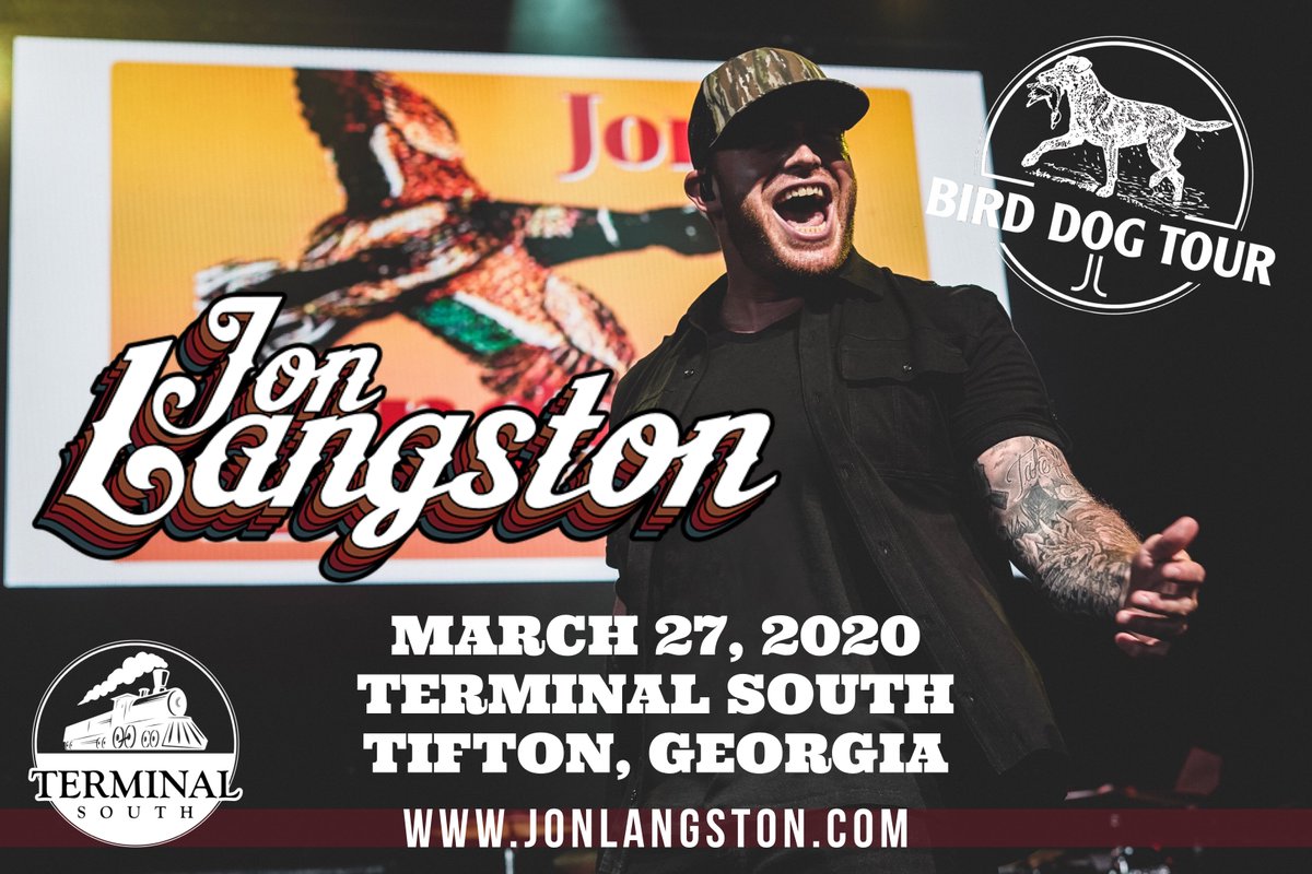 Just announced! Bringing the Bird Dog Tour to Tifton, GA on 3/27. Tickets on sale tomorrow at 10AM EST!