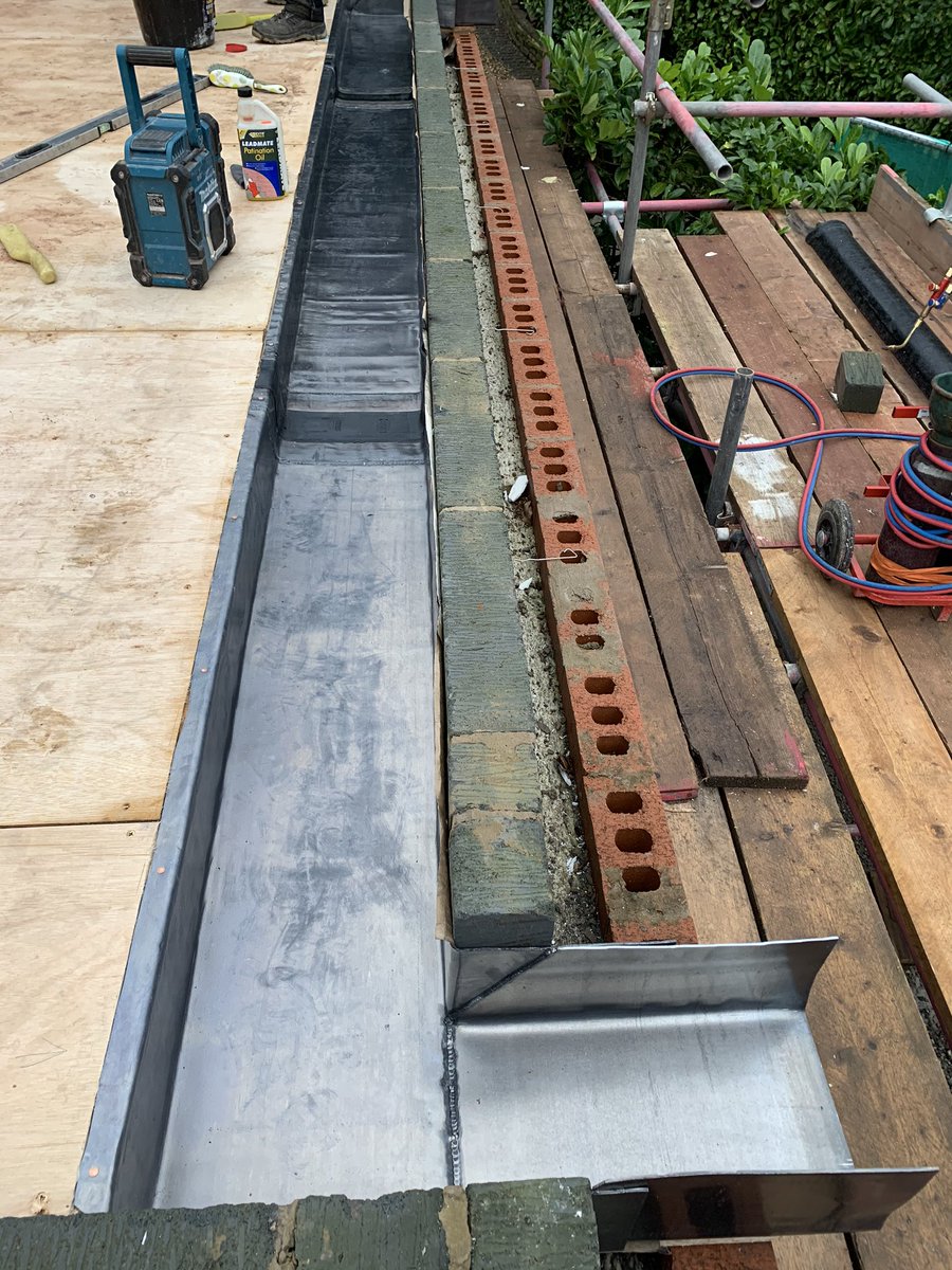 Some #leadwork to start the new year off for us #Altrincham #cheshire #manchester