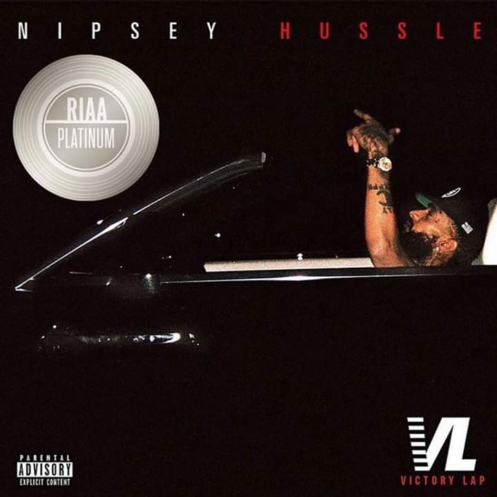 AON_Brand's tweet photo. Congrats to @NipseyHussle Victory Lap album going platinum. Sucks that he isn't here to enjoy. #RealHipHop #BringBackRealHipHop #NipseyHussle #TMC #VictoryLap https://t.co/5GZ30RCHa2