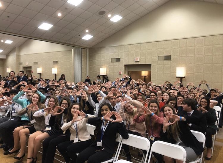 DecaTHS's tweet photo. First round of pictures from the District 8 Conference. So proud of everyone that competed! #mad8 #findyourfire @mass_DECA https://t.co/0Nk55xvu9W