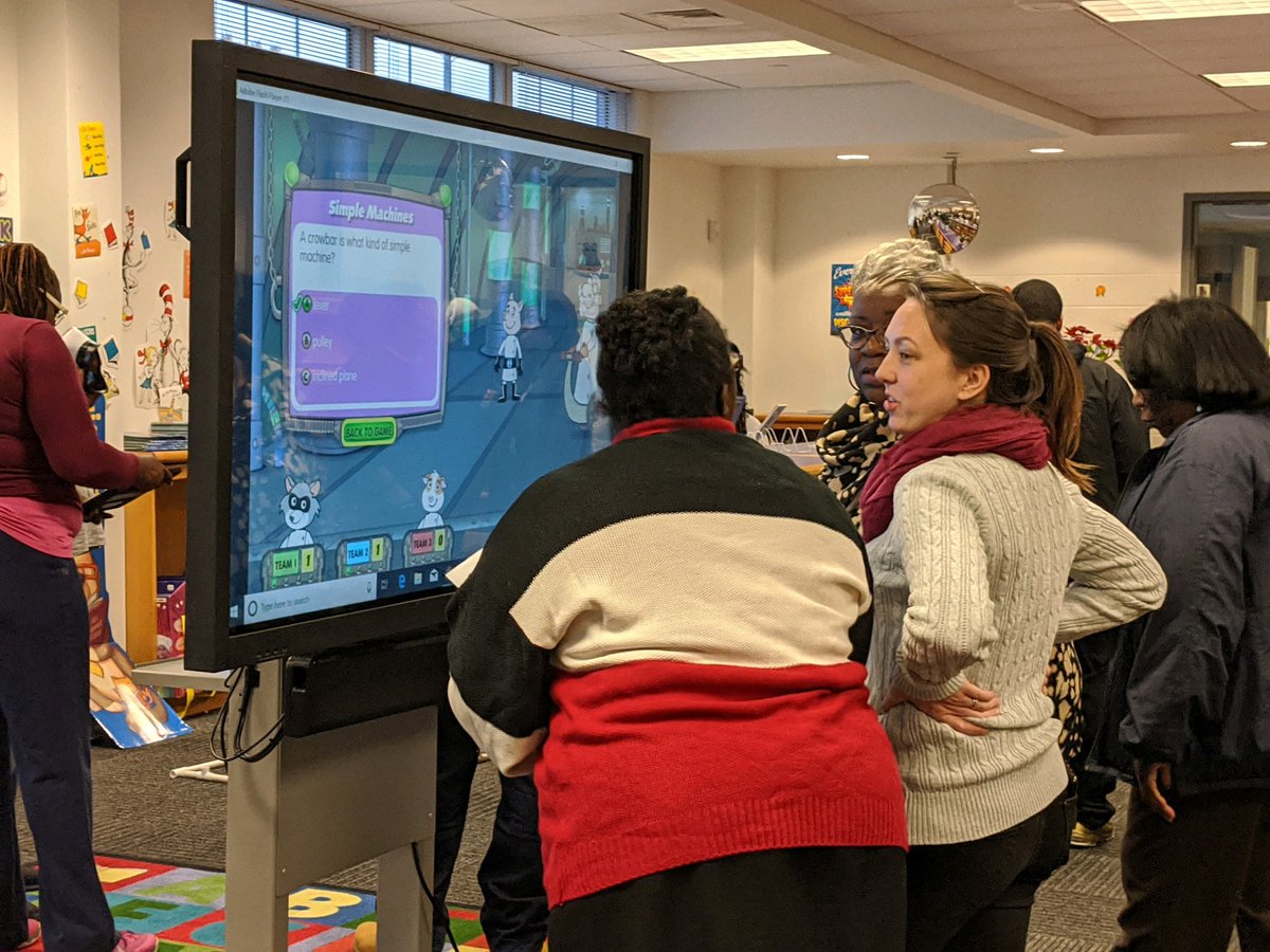 Smallblocktech's tweet image. The Brighton Bumblebees enjoyed the Tech Showcase yesterday at the faculty meeting.  Everyone was able to use the Sphero robots, OSMO, Lakeshore Learning, Lucidpress, and Google Expeditions (VR &amp;amp; AR).
@jennthomas75
@PaulMWilsonJr
@Figgster2
@JolleyLa
@ebracyPPS
@PortsVASchools