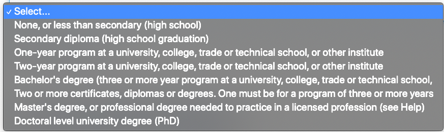 For the ECA, you may evaluate your highest degree alone (i.e if you have a Masters or PhD). You are only awarded points for the highest.However, if you have a BSc & say a Diploma, you may evaluate both for more points (it's called two or more certificates).See the image below