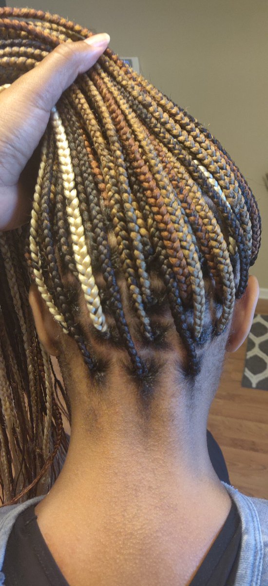 Check out some of my work #KnotlessBoxBraids