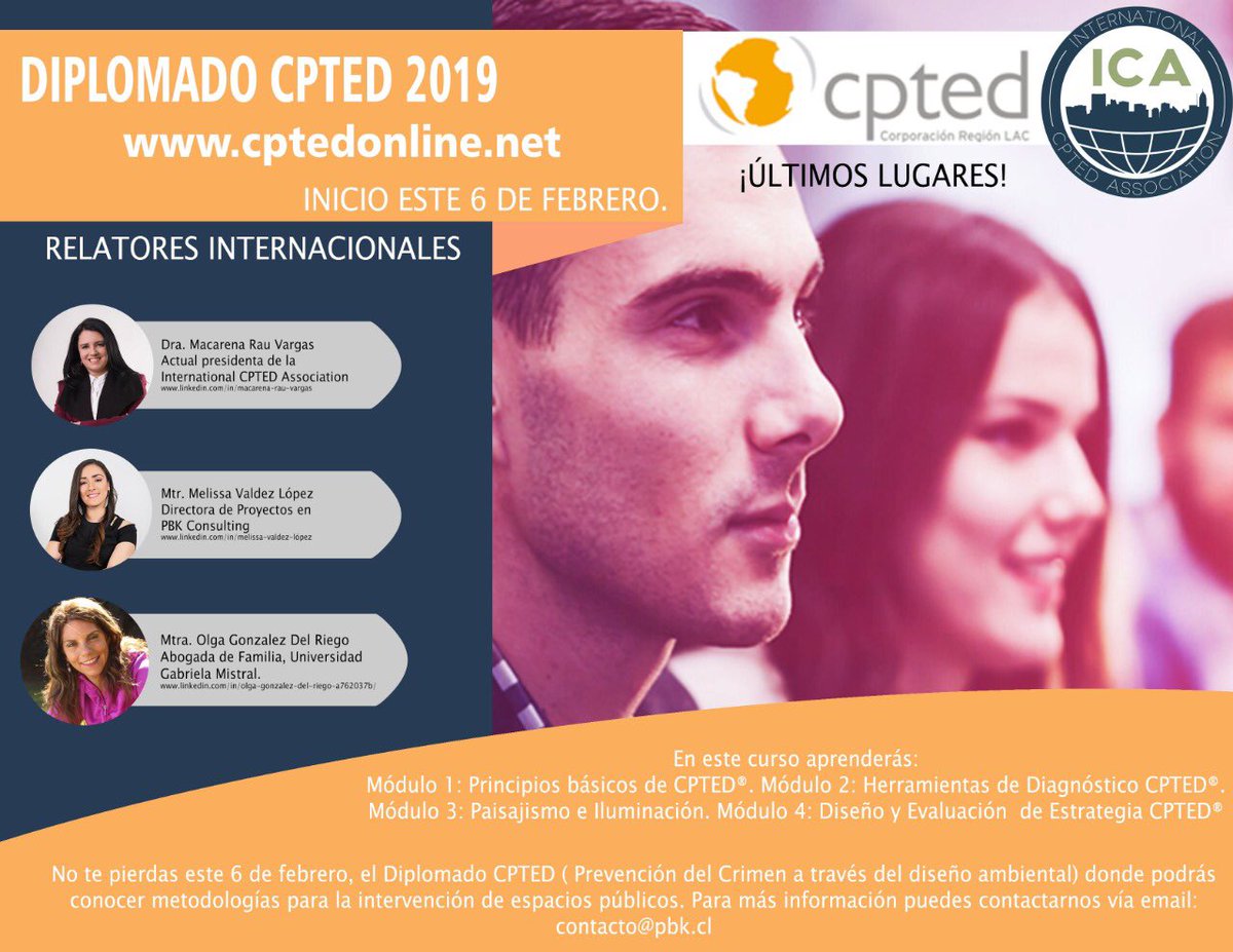 Corporación CPTED Región tweet media