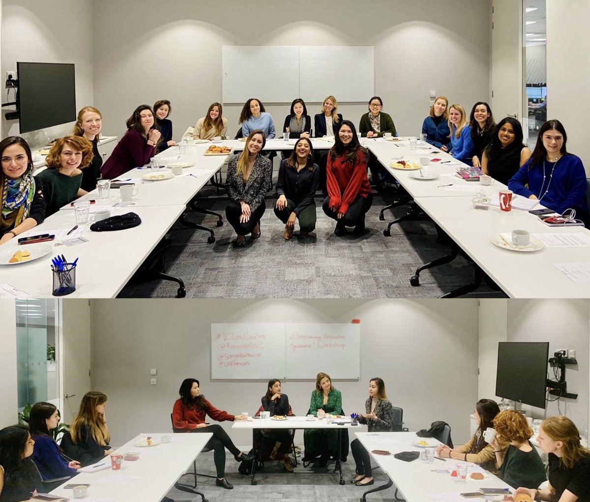 RoundHillVC's tweet photo. As Europe's leading #proptech VC, we are at the forefront of #innovation, digital transformation and care about promoting #diversity.
Thank you to all who joined our second #VCLeadLadies workshop on ‘Overcoming Imposter Syndrome’!
#vc #VentureCapital #startup #femaleempowerment https://t.co/F79h73ohU3