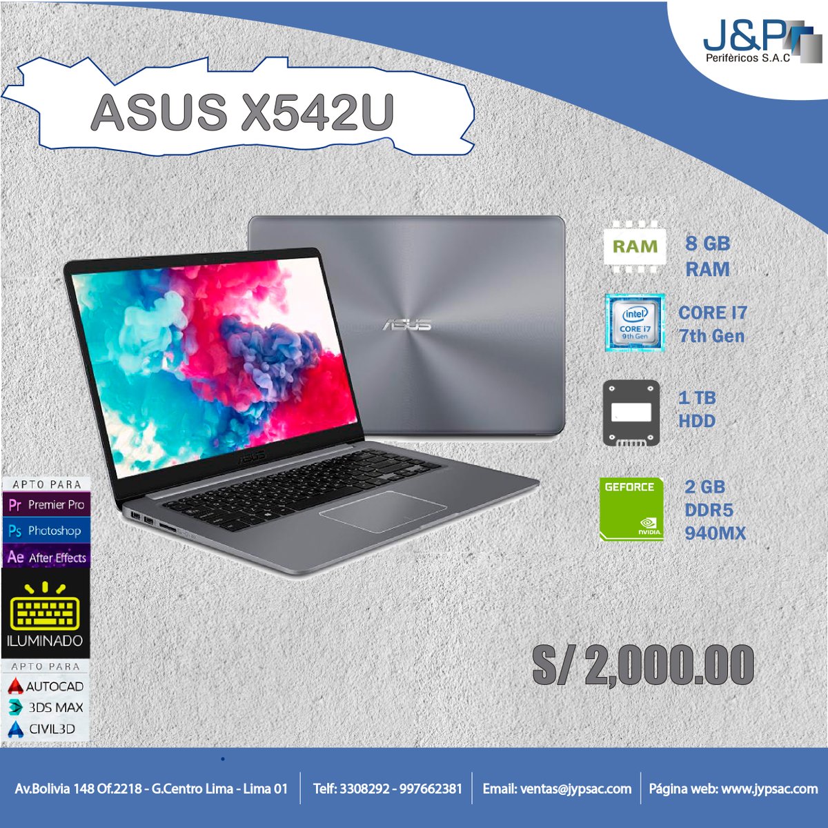 J&P PERIFERICOS SAC (@jypperifericos) / Posts / X