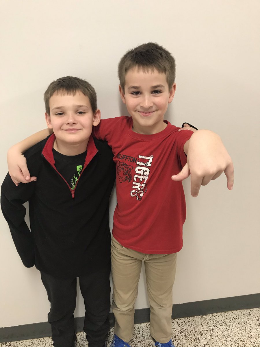 LisaSmithBHE's tweet photo. Best Friends in third grade.  #bhesbettertogether.    TigerTicketTurnInTime https://t.co/CD9lVzoPko