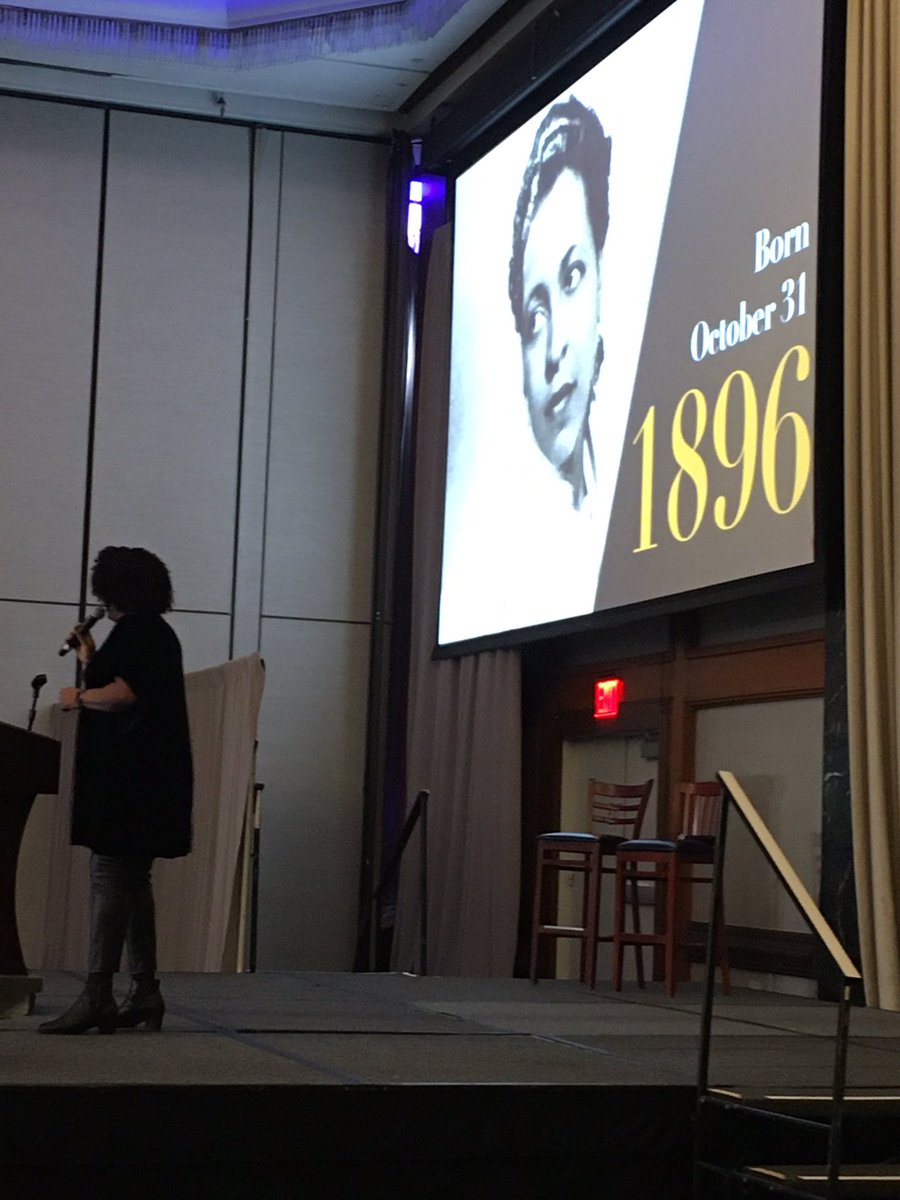 ansteady's tweet photo. Moved by the #UPNEXT stories and performing arts and artists, especially this one about Ethel Waters. #APAPNYC #makeart #jazz #allpraise https://t.co/1s5EEIRe4p