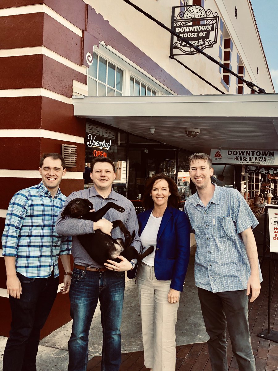 lizbethkb's tweet photo. We had a little #SD27 team meeting at one of our favorite spots in Fort Myers to prepare for the fact that #SessionIsComing https://t.co/qg7CCHdMlJ