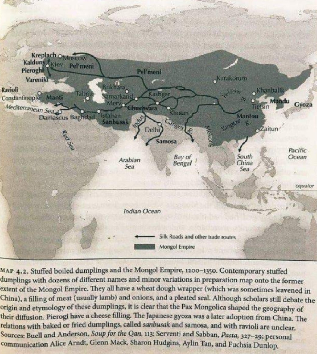 andergortazar's tweet photo. Japoniako gyozetatik Poloniako pierogietara: Mongolen Inperioa #mapak https://t.co/6GGpr7o0VE