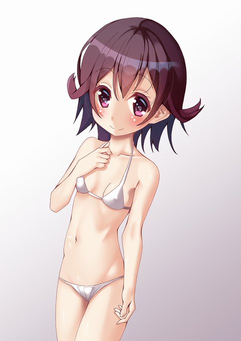 #艦これ 
睦月ちゃん描きました-～～～～ー 