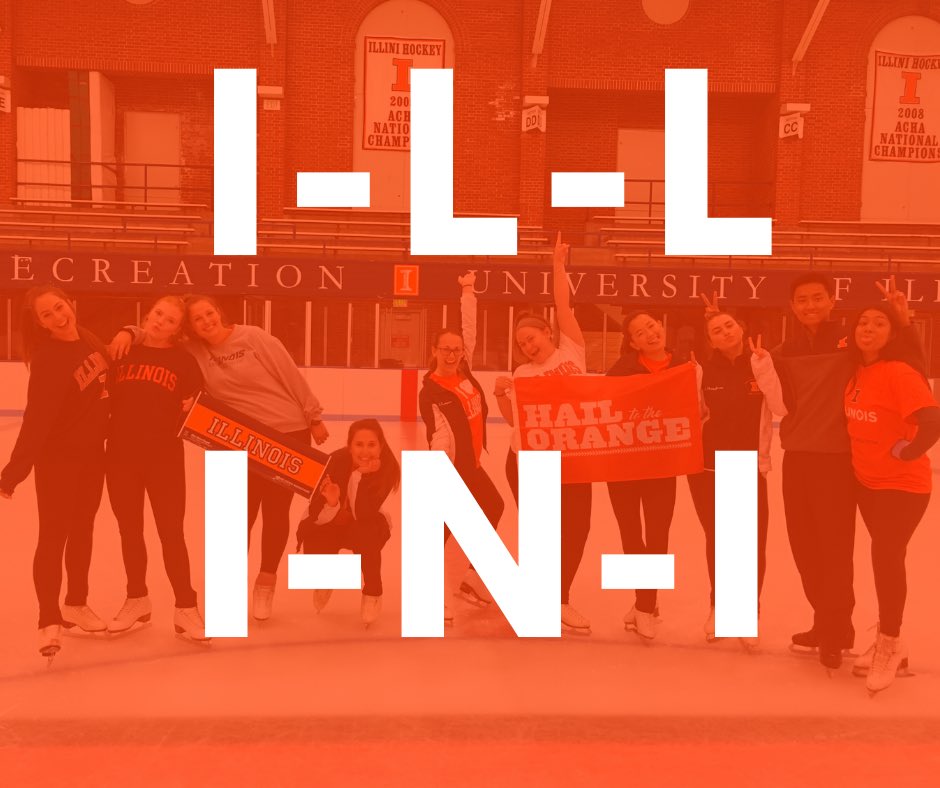 Did you recently get accepted into the University of Illinois and want to continue skating? If so, reach out to <Illinois.synchronized.skating@gmail.com> or direct message this account! We can provide more details to help you with your decision! 🧡💙🧡