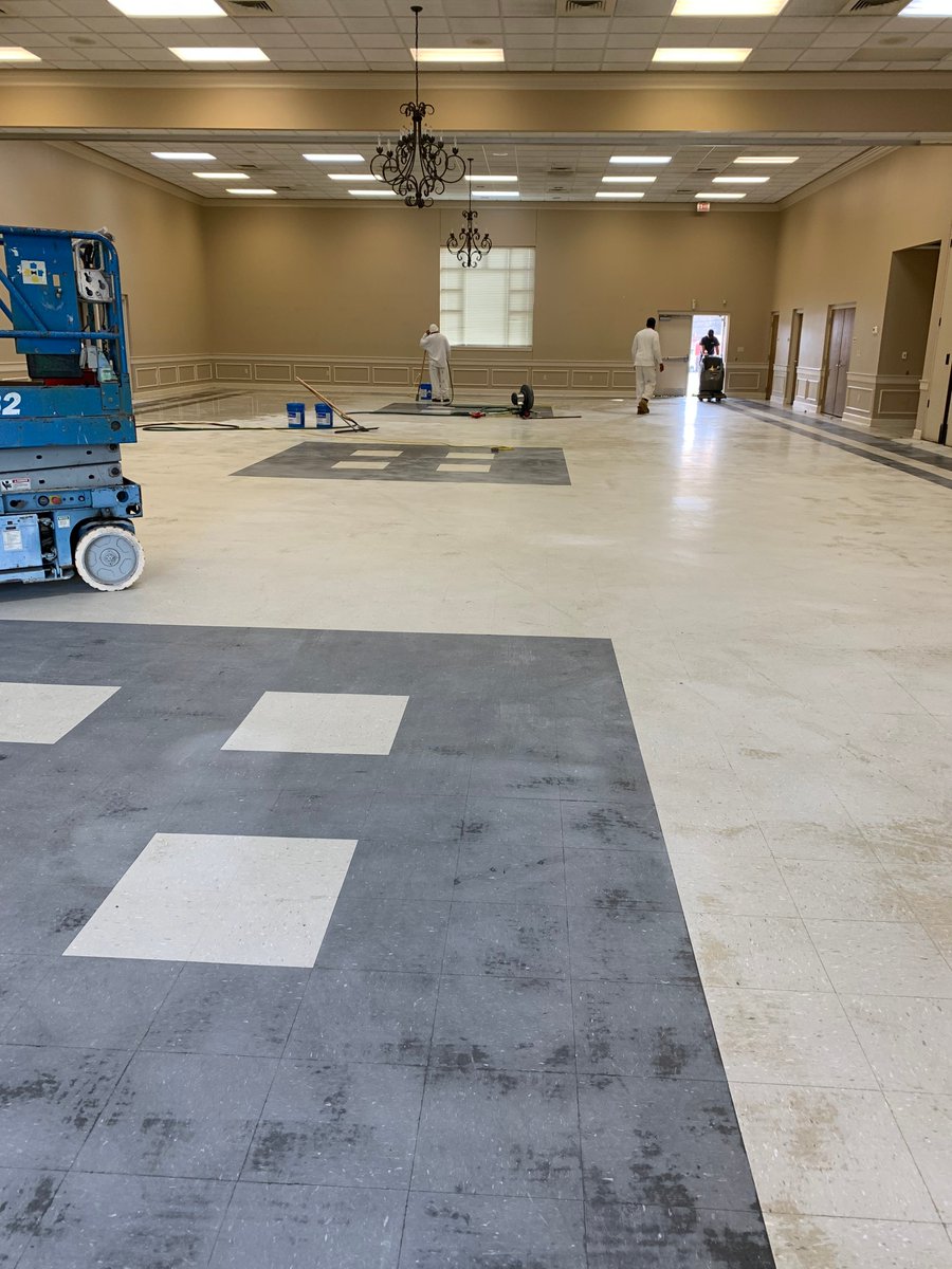 parkandrec35653's tweet photo. The guys took on the task of stripping and waxing the floors at the A.W. Todd Centre this week. Look how beautiful the floors turned out!! If you are looking for somewhere to have an event this year call the A.W. Todd Centre.

Please call 256-332-8779 with rental questions!! https://t.co/PvvXMJO0W0