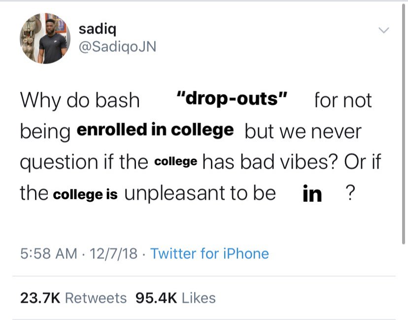 almondtiddies's tweet image. really makes u think