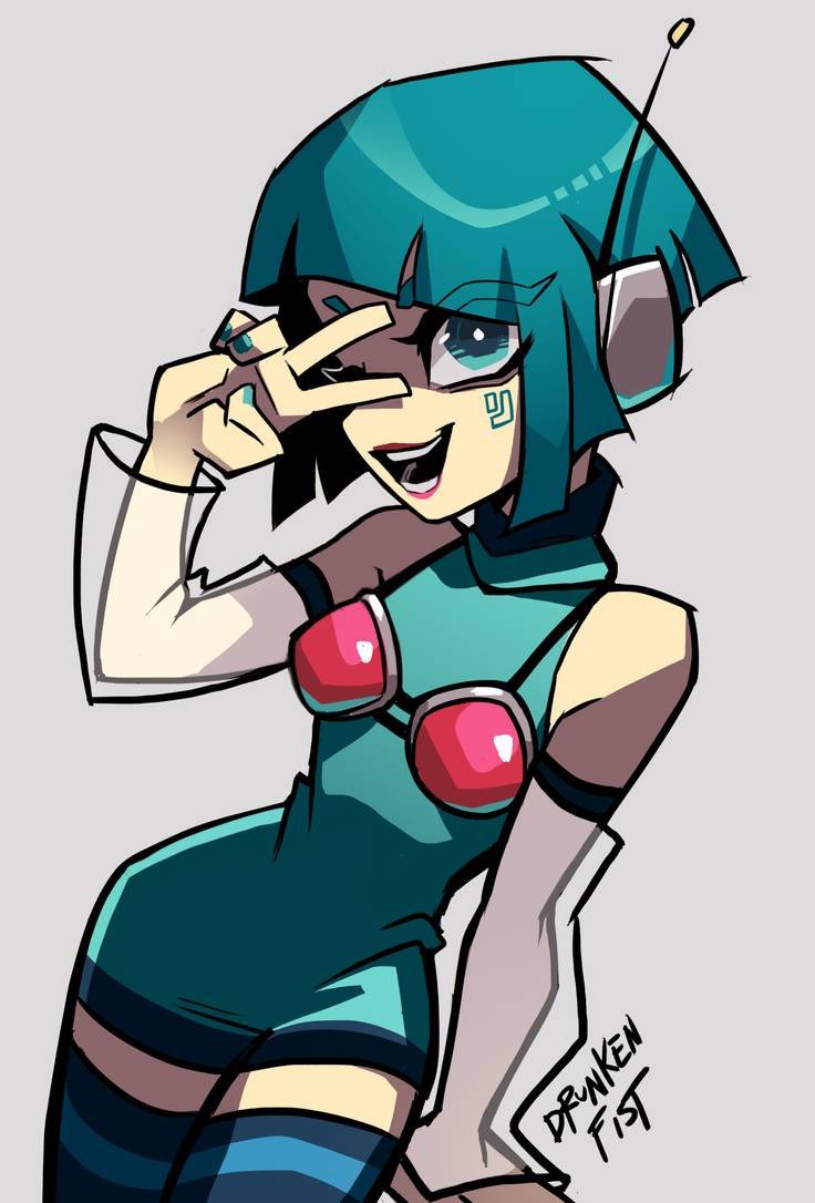 Rhyth doodle from Jet Set Radio Future.