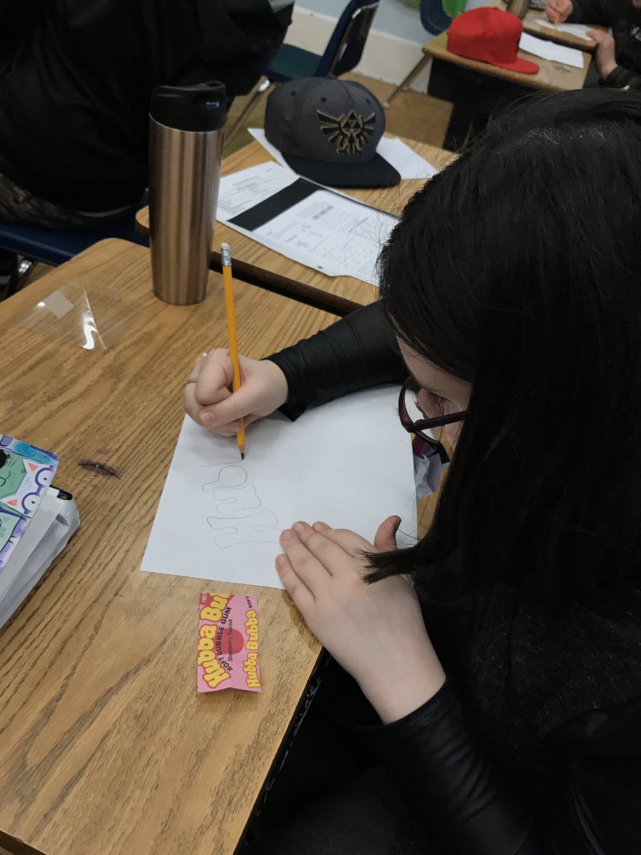 TaraMcFarling1's tweet photo. Pop art is the style for our first project of 2020! We are recreating parts candy wrappers @MajorBallachey @GEDSB #artistsatwork #masterpiecesinprogress #thesampleismine🤷🏻‍♀️ https://t.co/BCvJxdv1PC