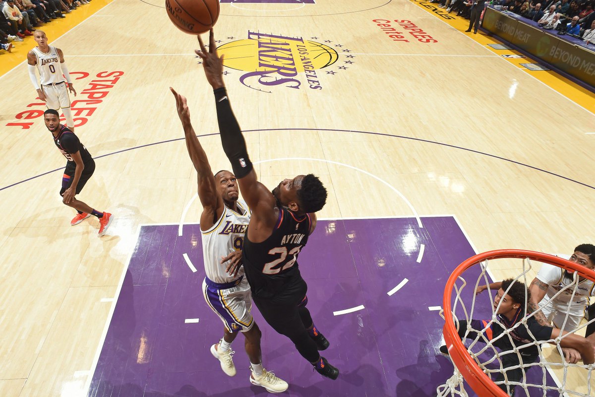 LakersSBN's tweet image. One anonymous executive thinks Rajon Rondo has lost a step, and that the Lakers need an upgrade. silverscreenandroll.com/2020/1/10/2106…