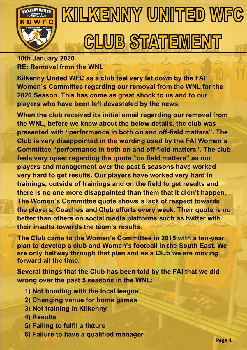 Kilkenny United FC tweet media