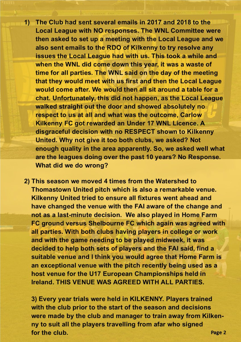 Kilkenny United FC tweet media