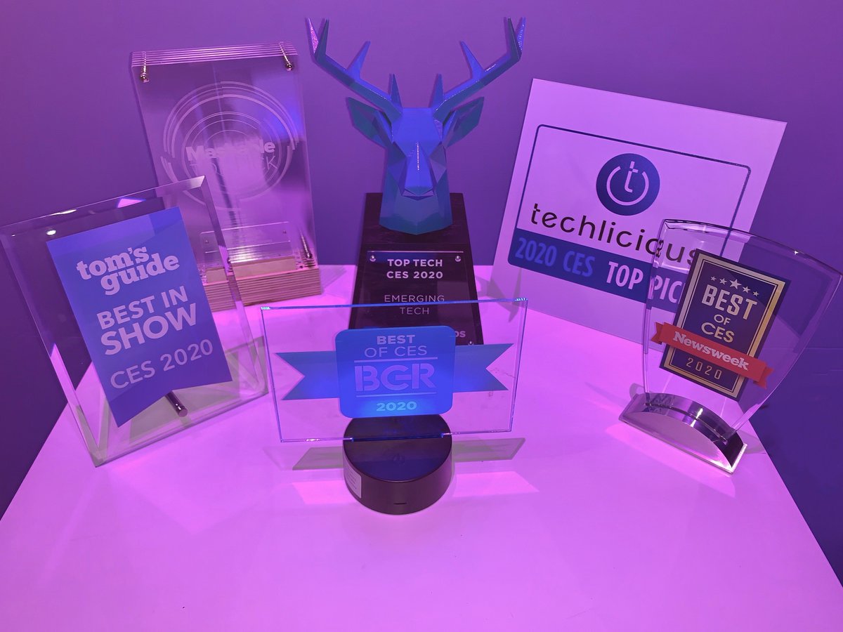 DeltaNewsHub's tweet photo. .@Delta was the proud recipient of 6 awards at #CES2020 including @tomsguide’s Best in Show, @Mashable’s Top Pick and @Newsweek’s Best of CES. https://t.co/GPb9mf11cV
