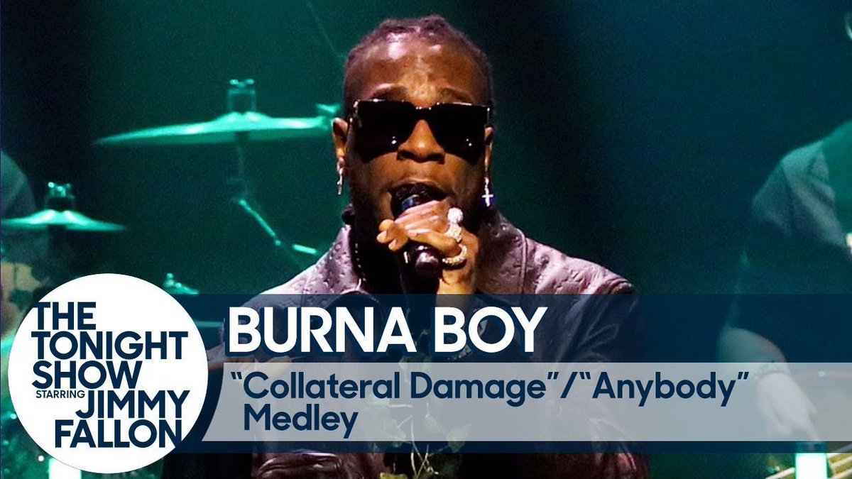 DECEMBER:4: Burna Boy performs on The Tonight Show With Jimmy Fallon10: African Giant ranked #14 Best Album in 2019 by Billboard11: "Anybody" ranked #81 Best Song in 2019 by Billboard13: African Giant ranked #13 Best Album in 2019 by Complex Magazine