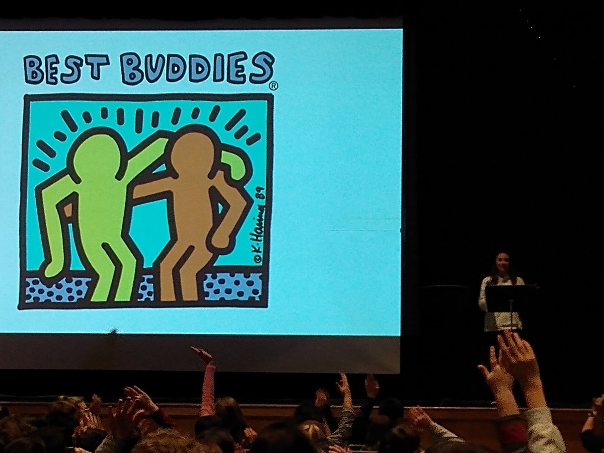 Best Buddies comes to the middle school via Maya Barros.  In the words of GD's GOAT ball boy, Dj, Great Day!!