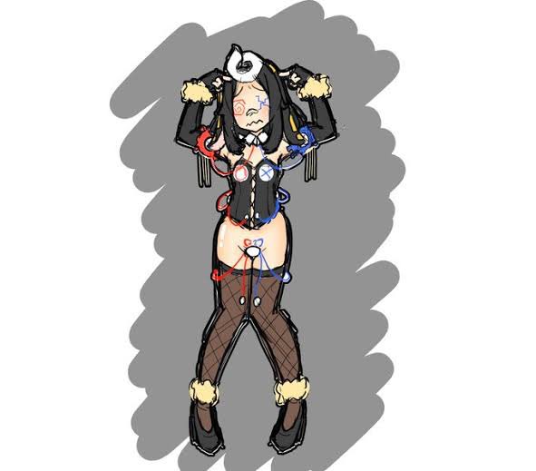 ついでに前描いたアナザークイズちゃんの案 