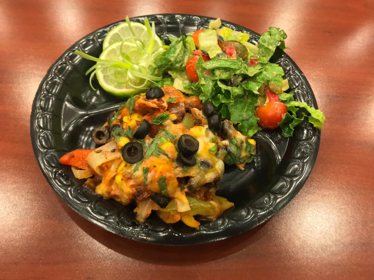 OwassoSchools's tweet photo. Congratulations to our Executive Chef, Ron Harrison, who was named the top chef at Sodexo's Culinary Throwdown last night! Chef Harrison's winning dish was a plant-based Mexican lasagna and Caesar salad, which will be placed on our menus for students &amp; staff to enjoy. #RamPride https://t.co/VtOMTKvT11