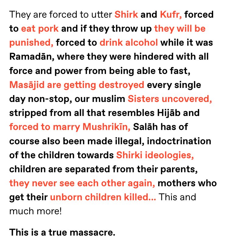 Tahirayam's tweet photo. Why have we limited ourselves to live here (in Dārr-ul Kufr) when Allah has made the earth wide and spacious, the Ummah is calling us?! If we do nothing to aid the Ummah; with a changing in our mindset, then what excuse will we have in front of Allah? #DemoHamburg https://t.co/6aeWsLQWtF