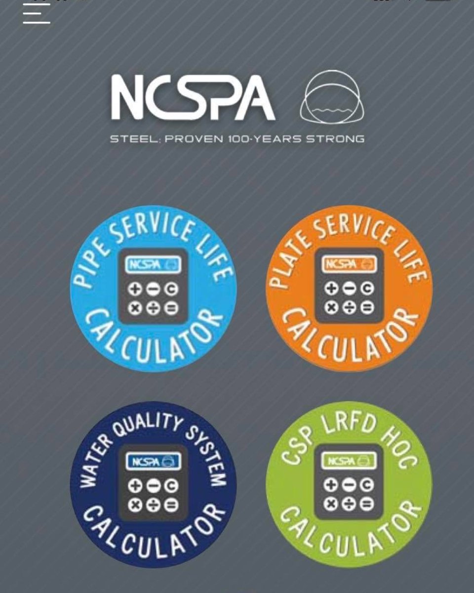 corrugatedsteel's tweet photo. 2020 is going to be an exciting year for the NCSPA and to kick off the excitement we are pleased to announce the release of a NEW phone app and a NEW calculator!  Click here to learn more https://t.co/qV3SPvpGNF https://t.co/rcYdtWg2JI