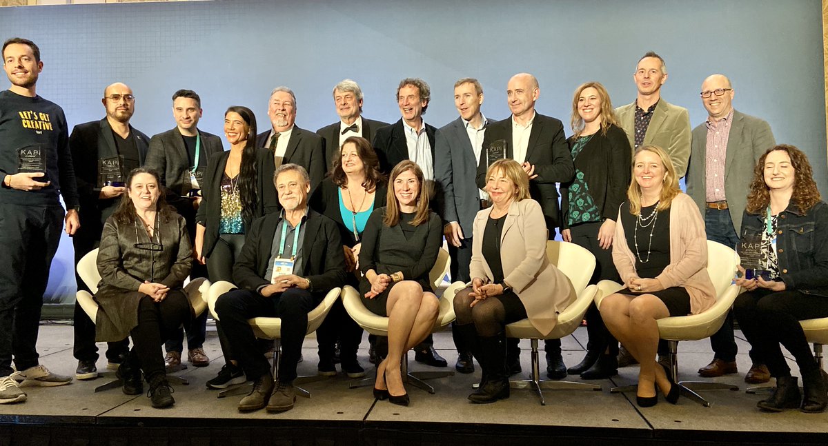 And that's a wrap on #KidsFamilyCES summit!! 

Warren Buckleitner <a href="/childtech/">childtech</a>, <a href="/tonda01/">Tonda Bunge Sellers</a> #KidsFamilyCES, David Di Bene <a href="/ToysRUs/">Toys"R"Us</a> , <a href="/caitlingute/">Caitlin Gutekunst</a> Creativity Inc, &amp; <a href="/robinr/">robin raskin</a> <a href="/LIDTEvents/">LivingInDigitalTimes</a> presented the #KAPiAwards for #BestOf #Interactive #Play to the 1️⃣0️⃣ #Winners at #CES2020 👏👏