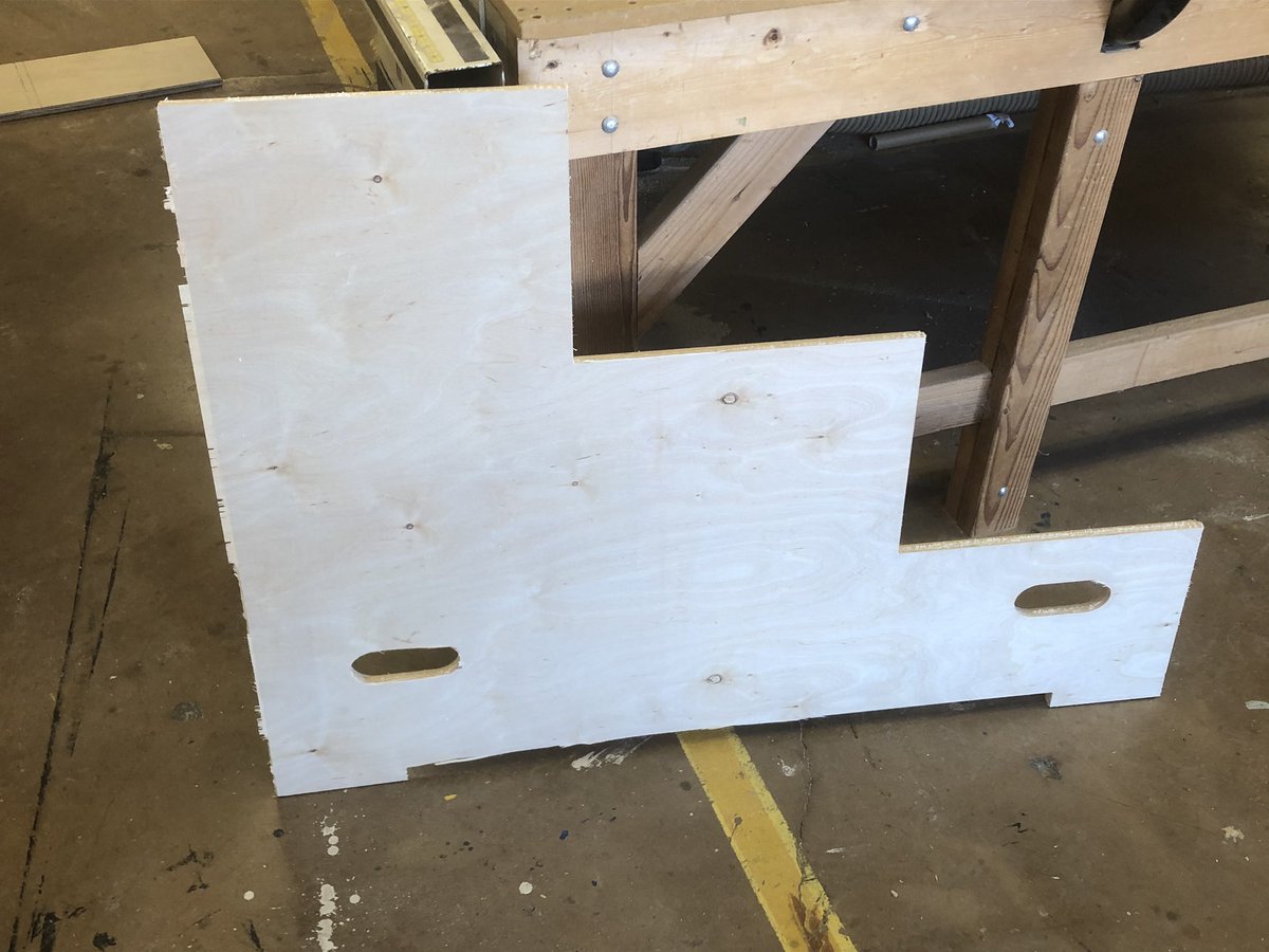 CHWoodTech's tweet photo. Our CNC was able to cut out 4 stringers in 7 min and 26 seconds. #ifundme https://t.co/RetH2IpGzw