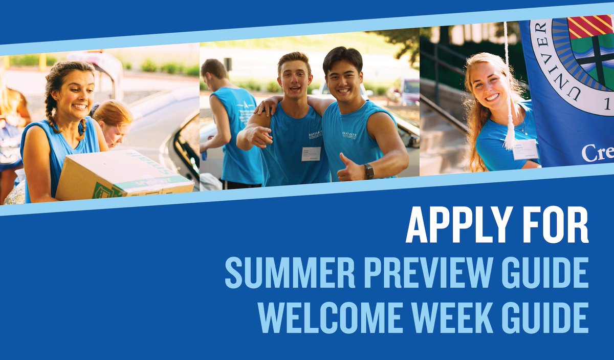 It's not too late to apply to be an NSO Guide! Click here to apply: ow.ly/56W450xMICn