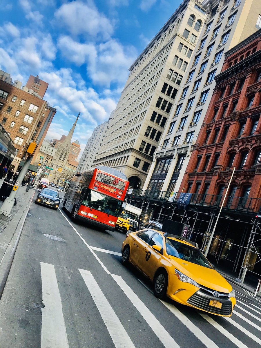 ‼️SPOTTED‼️ Doubledecker bus in #EastVillage headed #Downtown 😍#TGIF