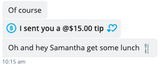 You guys are seriously THE best!   Any suggestions on what I should get for lunch 😋  https://t.co/XMo31id8xX<a href="/tag/valentinesday"class="tags"><span>#valentinesday</span></a>